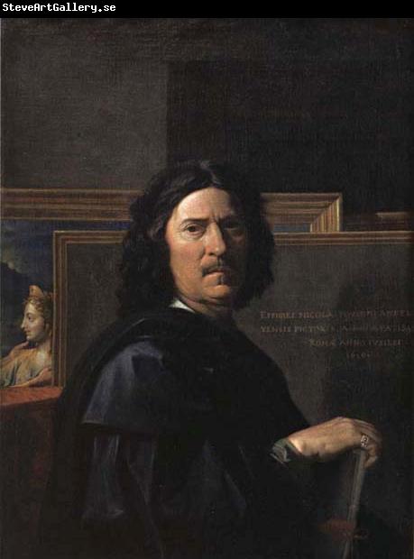 Nicolas Poussin Self-Portrait